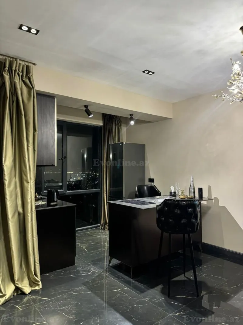 Kirayə verilir 1 otaqlı Mənzil Yeni tikili 60 m² Xətai r. - şəkil 26