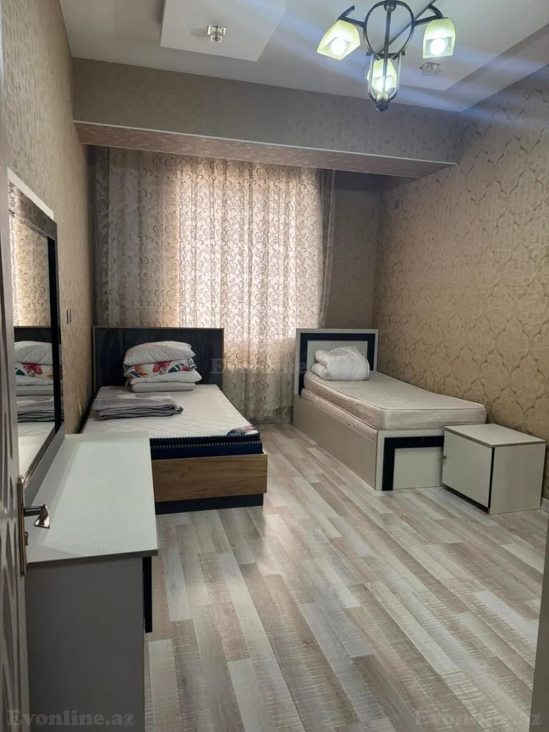 Kirayə verilir 3 otaqlı Mənzil Yeni tikili 164 m² Nərimanov r. - şəkil 2