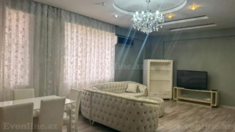 Kirayə verilir 3 otaqlı Mənzil Yeni tikili 164 m² Nərimanov r. - şəkil 5