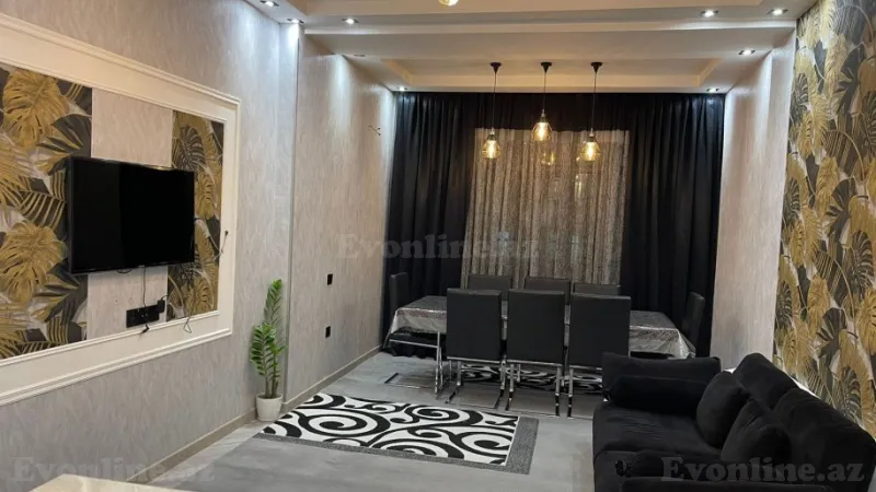 Kirayə verilir 2 otaqlı Mənzil Yeni tikili 75 m² 3-cü mikrorayon - şəkil 12