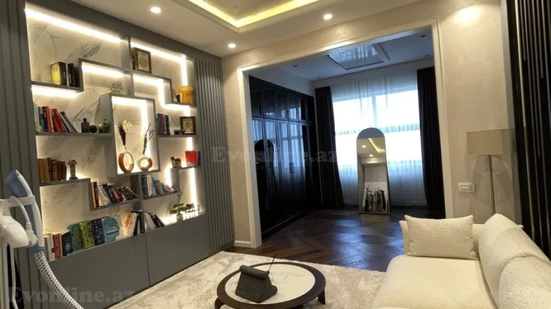 Satılır 4 otaqlı Mənzil Yeni tikili 217 m² Elmlər Akademiyası m. - şəkil 5