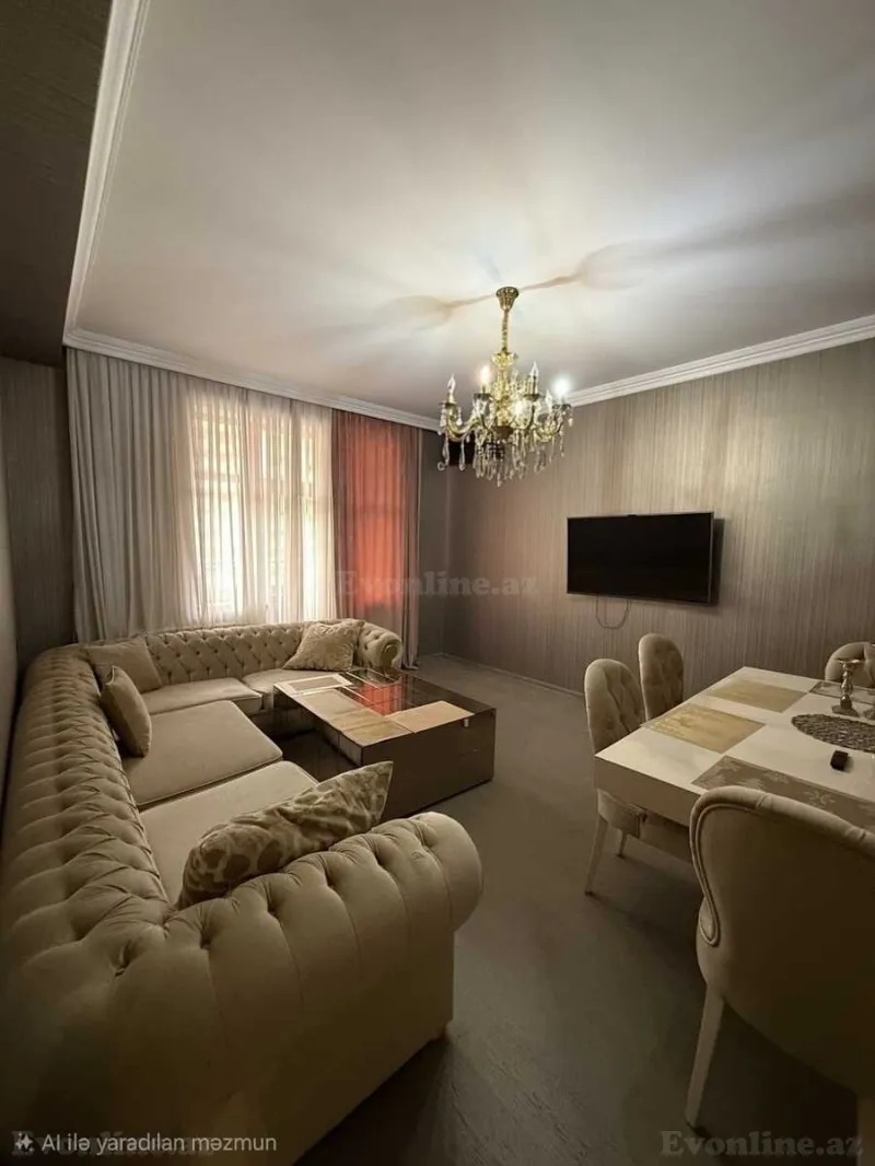 Kirayə verilir 2 otaqlı Mənzil Yeni tikili 100 m² Xətai m.