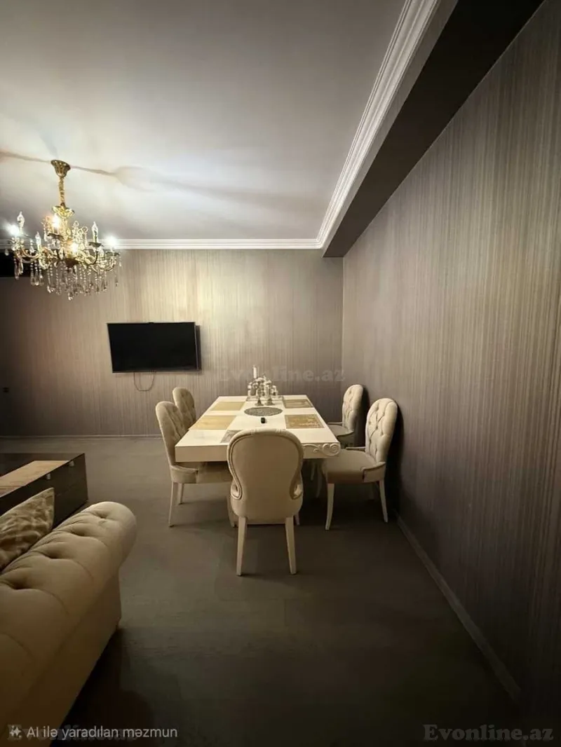 Kirayə verilir 2 otaqlı Mənzil Yeni tikili 100 m² Xətai m. - şəkil 3