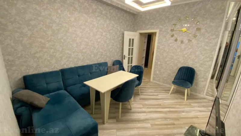 Kirayə verilir 2 otaqlı Mənzil Yeni tikili 60 m² İnşaatçılar m.