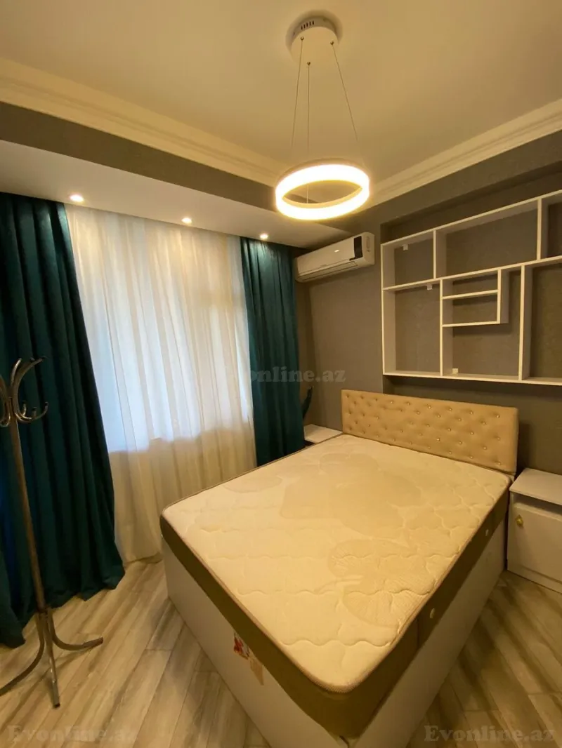 Kirayə verilir 2 otaqlı Mənzil Yeni tikili 60 m² İnşaatçılar m. - şəkil 2