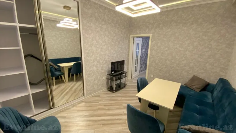 Kirayə verilir 2 otaqlı Mənzil Yeni tikili 60 m² İnşaatçılar m. - şəkil 3