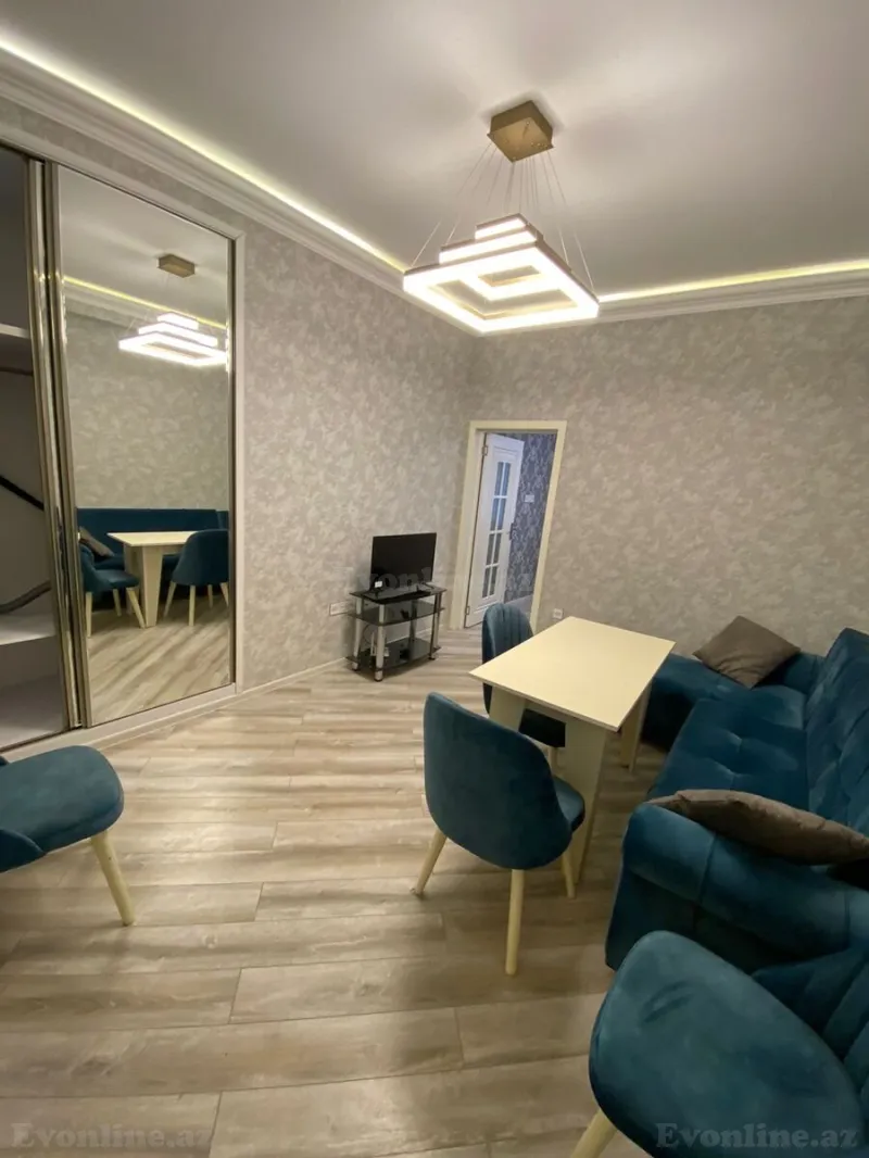 Kirayə verilir 2 otaqlı Mənzil Yeni tikili 60 m² İnşaatçılar m. - şəkil 23