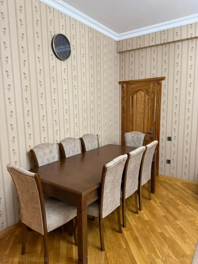 Kirayə verilir 3 otaqlı Mənzil Yeni tikili 130 m² Nəsimi r. - şəkil 2