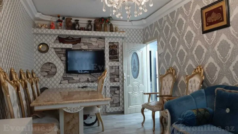 Satılır 2 otaqlı Mənzil Köhnə tikili 70 m² Əhmədli m. - şəkil 3