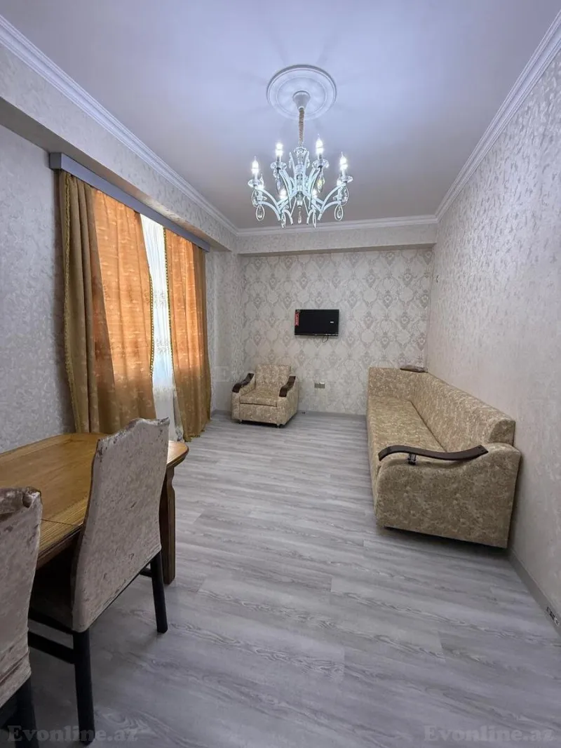 Kirayə verilir 2 otaqlı Mənzil Yeni tikili 58 m² İnşaatçılar m. - şəkil 3