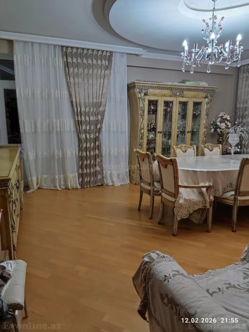 Satılır 3 otaqlı Mənzil Yeni tikili 128 m² Həzi Aslanov - şəkil 2