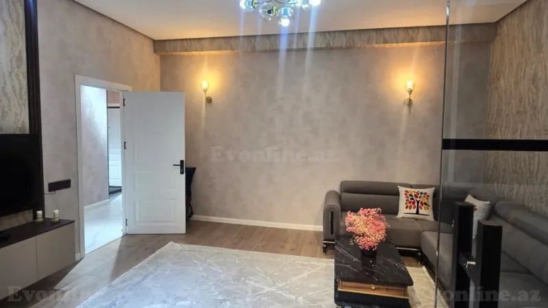 Satılır 2 otaqlı Mənzil Yeni tikili 55 m² Qara Qarayev m. - şəkil 2