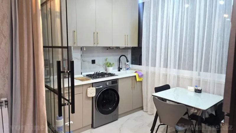 Satılır 2 otaqlı Mənzil Yeni tikili 55 m² Qara Qarayev m. - şəkil 5