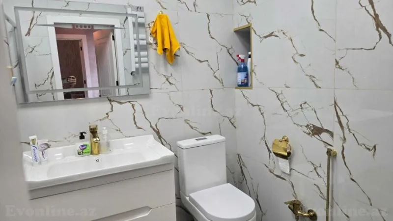 Satılır 2 otaqlı Mənzil Yeni tikili 55 m² Qara Qarayev m. - şəkil 13