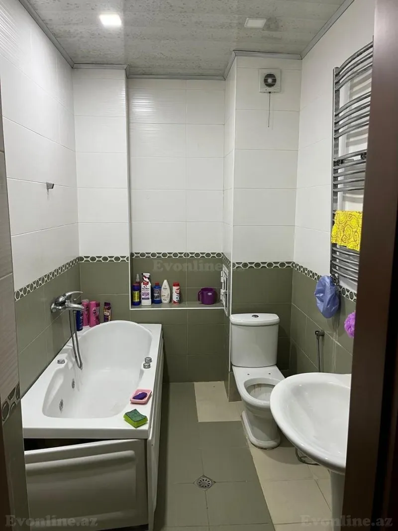 Kirayə verilir 2 otaqlı Mənzil Yeni tikili 85 m² Nərimanov r. - şəkil 10