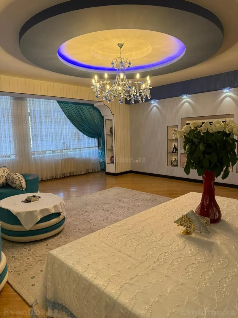 Satılır 4 otaqlı Mənzil Yeni tikili 140 m² Həzi Aslanov - şəkil 2