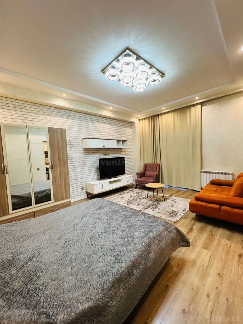 Kirayə verilir 1 otaqlı Mənzil Yeni tikili 54 m² Xətai r. - şəkil 2