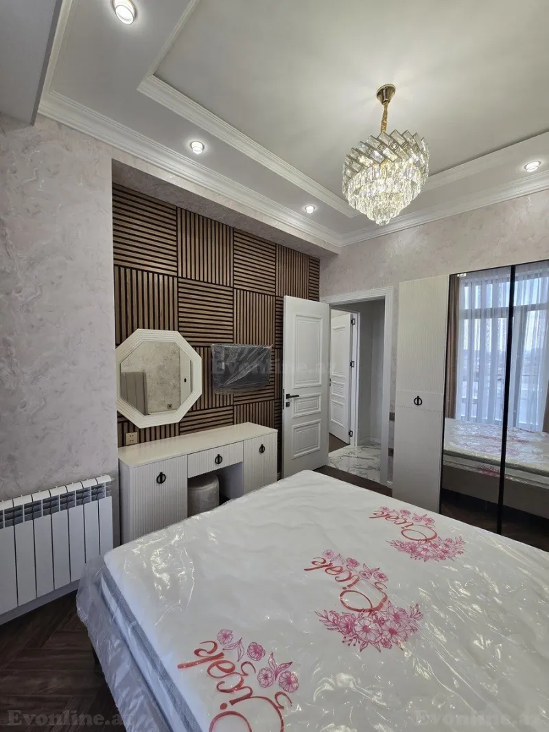 Kirayə verilir 3 otaqlı Mənzil Yeni tikili 100 m² Koroğlu m. - şəkil 2