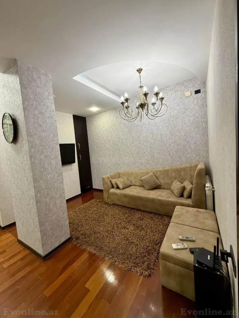 Kirayə verilir 2 otaqlı Mənzil Yeni tikili 110 m² Nəsimi r. - şəkil 6