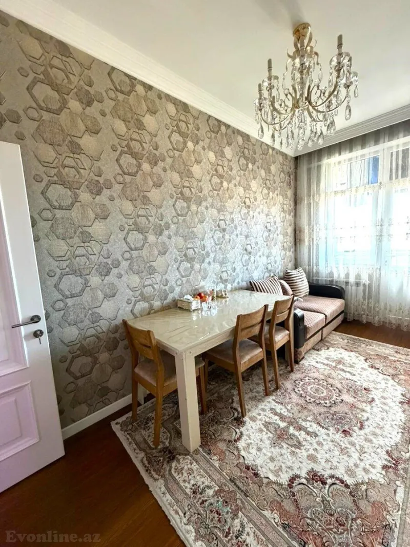 Satılır 3 otaqlı Mənzil Yeni tikili 120 m² Qara Qarayev m. - şəkil 12