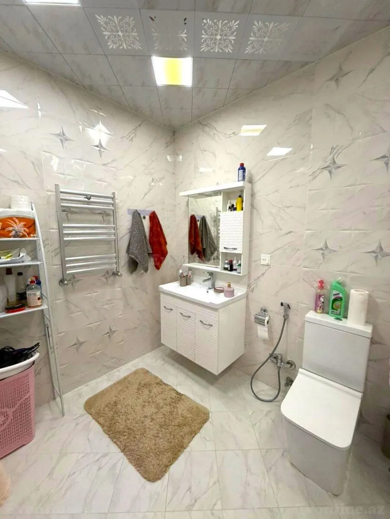 Satılır 3 otaqlı Mənzil Yeni tikili 120 m² Qara Qarayev m. - şəkil 24