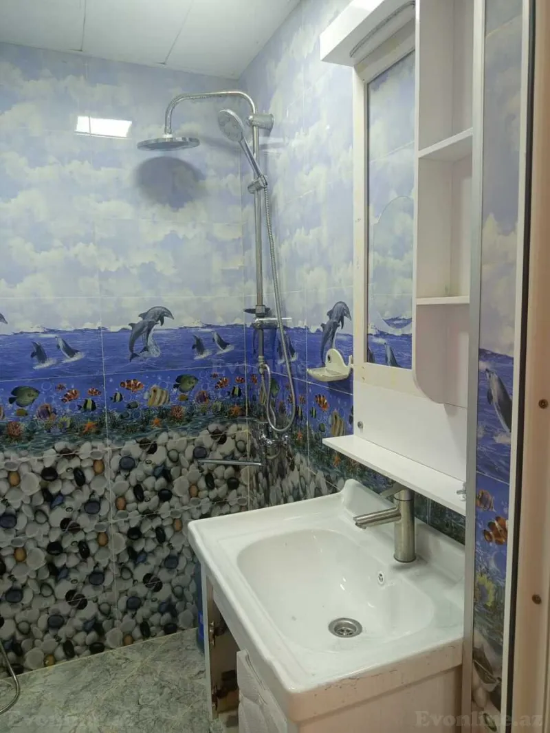 Kirayə verilir 2 otaqlı Mənzil Yeni tikili 45 m² Abşeron r. - şəkil 7