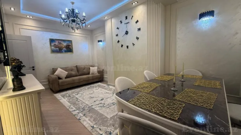 Satılır 3 otaqlı Mənzil Yeni tikili 92 m² Səbail r. - şəkil 4