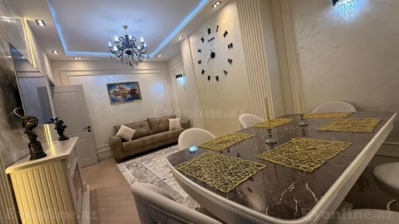 Satılır 3 otaqlı Mənzil Yeni tikili 92 m² Səbail r. - şəkil 6