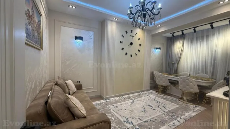 Satılır 3 otaqlı Mənzil Yeni tikili 92 m² Səbail r. - şəkil 8