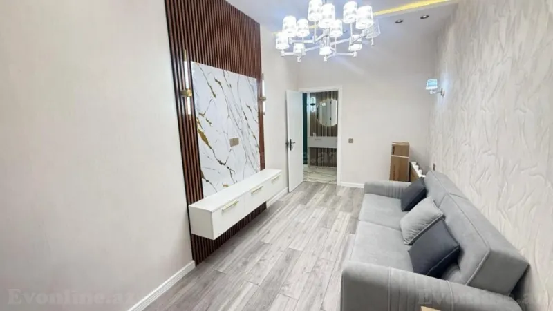 Kirayə verilir 2 otaqlı Mənzil Yeni tikili 80 m² Həzi Aslanov m. - şəkil 2