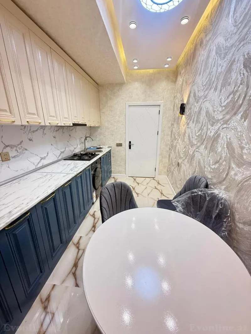 Kirayə verilir 2 otaqlı Mənzil Yeni tikili 80 m² Həzi Aslanov m. - şəkil 4