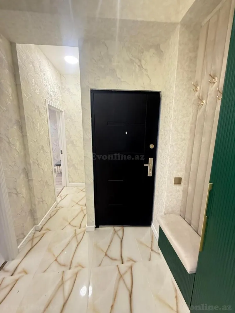 Kirayə verilir 2 otaqlı Mənzil Yeni tikili 80 m² Həzi Aslanov m. - şəkil 13