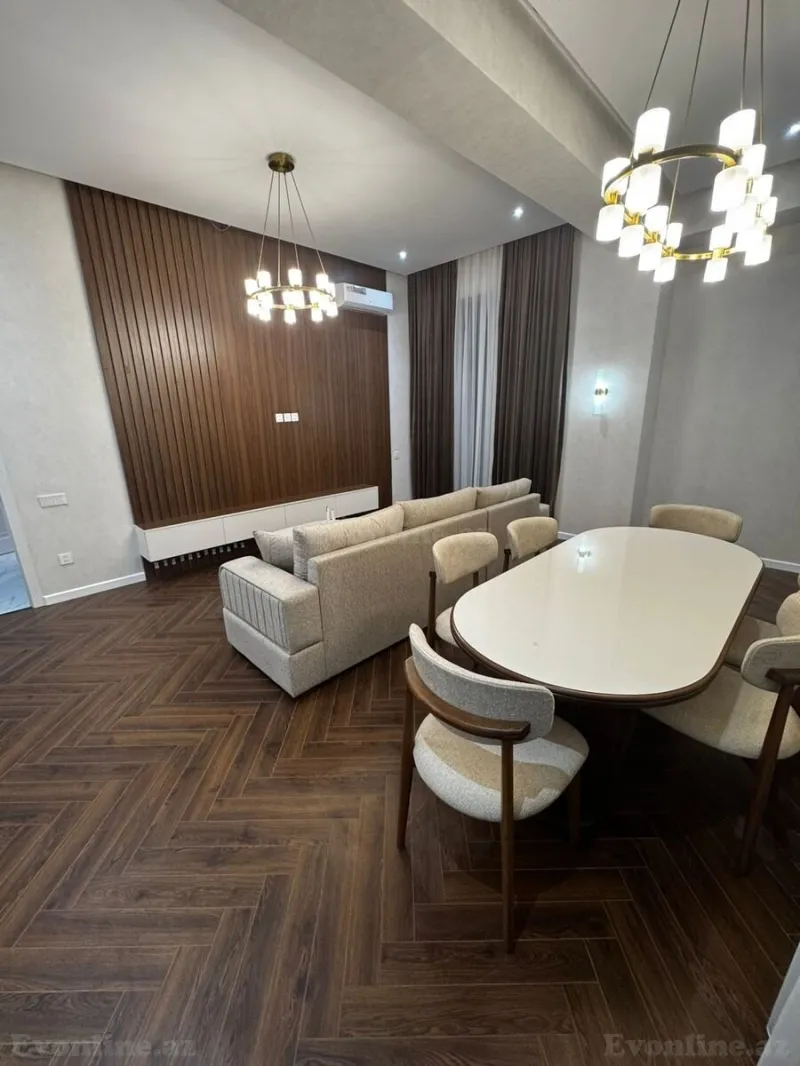 Kirayə verilir 3 otaqlı Mənzil Yeni tikili 125 m² Nəsimi r. - şəkil 12