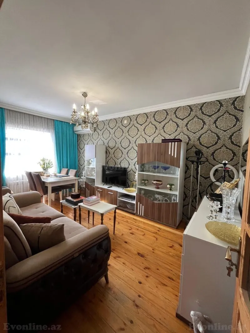 2 otaqlı Mənzil 50 m² Hövsan Satılır