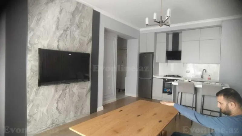 Kirayə verilir 3 otaqlı Mənzil Yeni tikili 68 m² Bakmil m. - şəkil 2