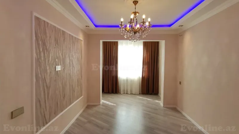 2 otaqlı Mənzil 50 m² 1-ci mikrorayon Kirayə verilir