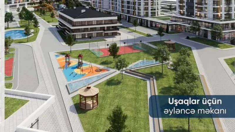 Satılır 2 otaqlı Mənzil Yeni tikili 63.3 m² Koroğlu m. - şəkil 6