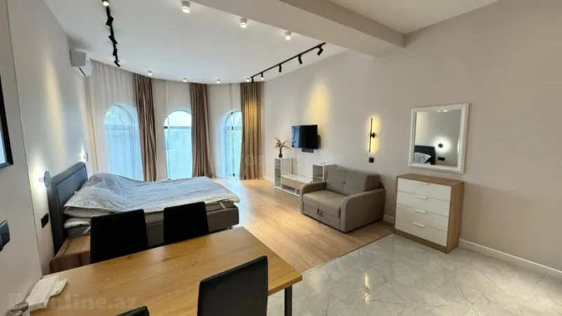 Satılır 1 otaqlı Mənzil Yeni tikili 57 m² Sabunçu r. - şəkil 2