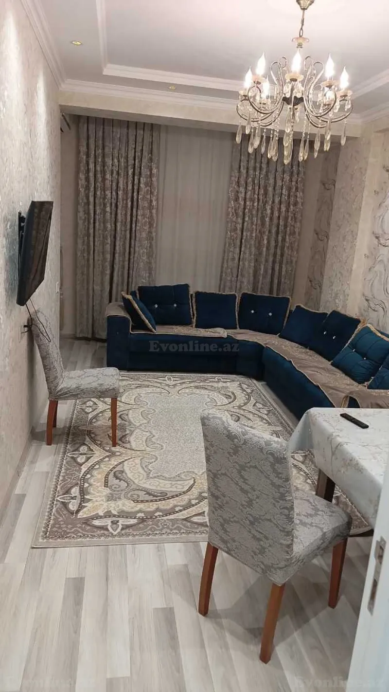2 otaqlı Mənzil 59 m² Saray Kirayə verilir