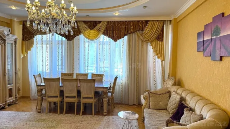 4 otaqlı Mənzil 185 m² Xətai m. Satılır