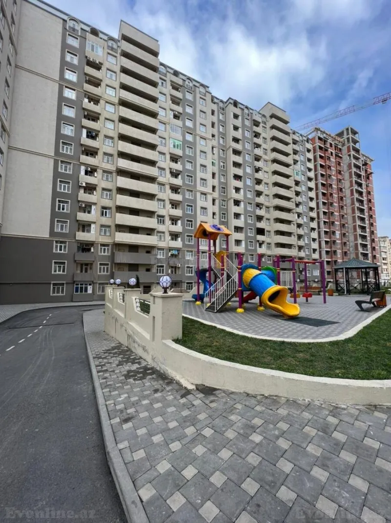 Satılır 1 otaqlı Mənzil Yeni tikili 50 m² Həzi Aslanov m. - şəkil 2