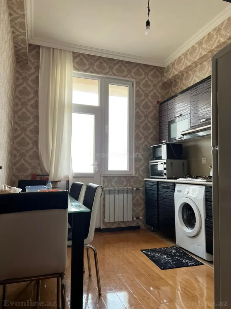 Satılır 1 otaqlı Mənzil Yeni tikili 50 m² Həzi Aslanov m. - şəkil 8