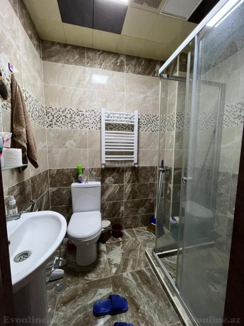 Satılır 1 otaqlı Mənzil Yeni tikili 50 m² Həzi Aslanov m. - şəkil 9