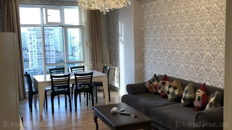Kirayə verilir 3 otaqlı Mənzil Yeni tikili 120 m² Yasamal - şəkil 2