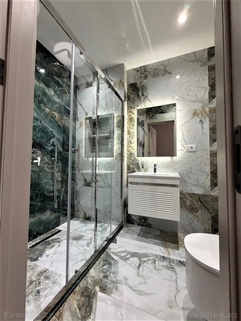 Kirayə verilir 4 otaqlı Mənzil Yeni tikili 200 m² Sahil m. - şəkil 14