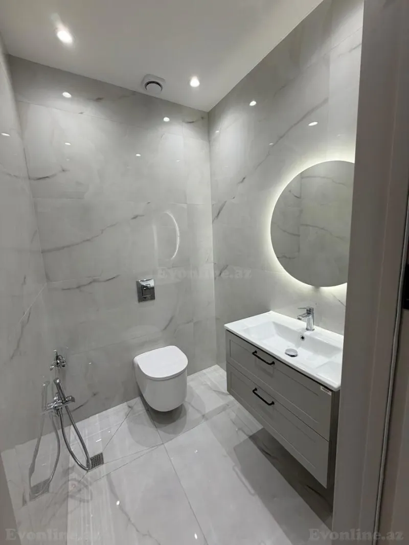 Kirayə verilir 4 otaqlı Mənzil Yeni tikili 200 m² Sahil m. - şəkil 15