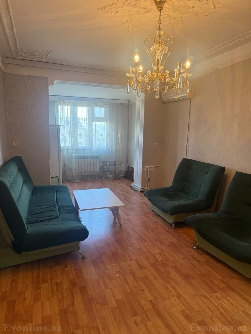 2 otaqlı Mənzil 50 m² Yasamal Kirayə verilir