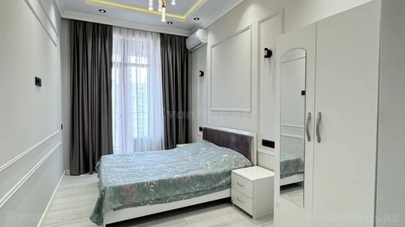 Kirayə verilir 3 otaqlı Mənzil Yeni tikili 90 m² Nəsimi r. - şəkil 3