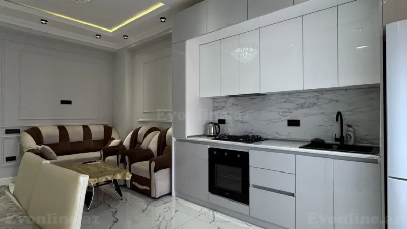 Kirayə verilir 3 otaqlı Mənzil Yeni tikili 90 m² Nəsimi r. - şəkil 10