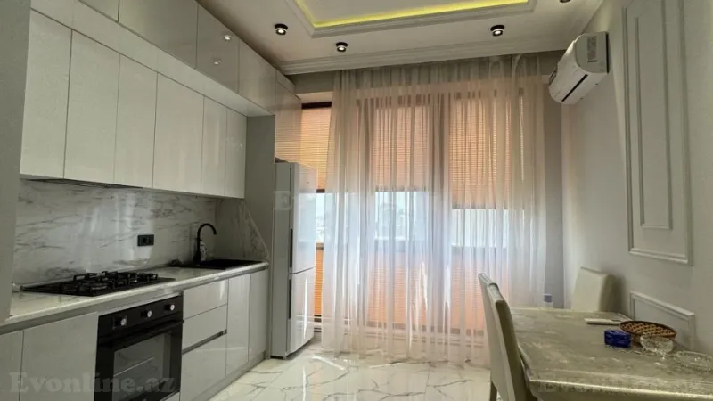 Kirayə verilir 3 otaqlı Mənzil Yeni tikili 90 m² Nəsimi r. - şəkil 11